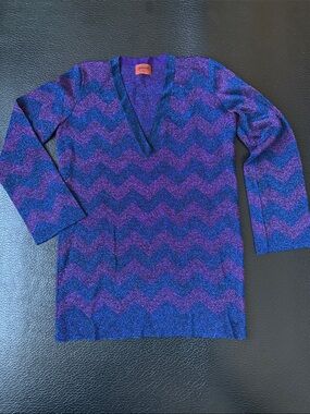 Missoni Metallic Tunic/Mini Dress